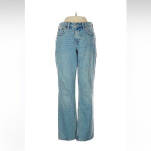 Abercrombie & Fitch Light Blue The 90’s  Straight Mid Rise Leg Jeans